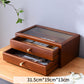Simple Wooden Jewelry Storage Makeup Box