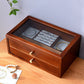 Simple Wooden Jewelry Storage Makeup Box
