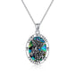 sterling silver  jewelry saint michael coin medal pendant ion jewelry for men